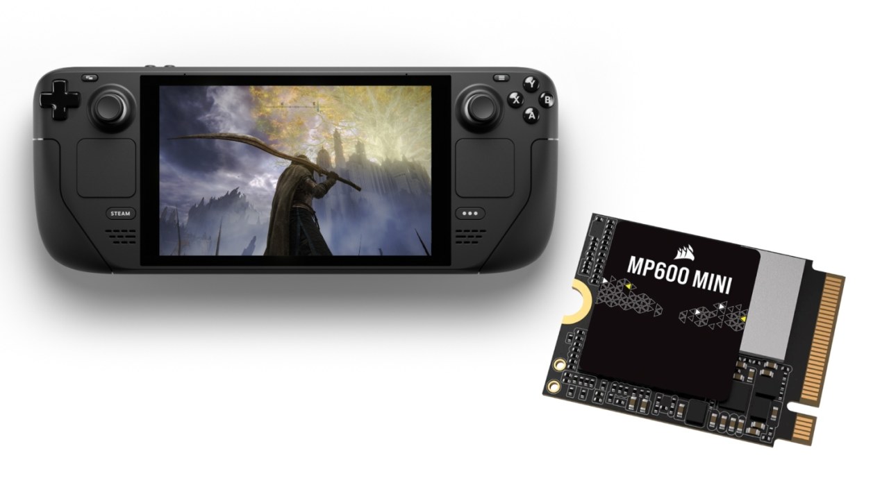 Corsair launches new MP600 MINI M.2 SSDs for Steam Deck storage upgrades
