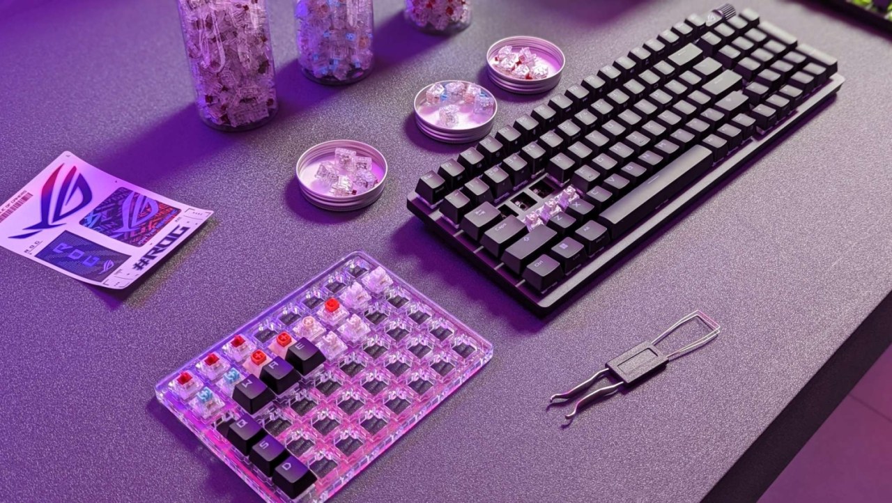 ASUS unveils the ROG Strix Scope II 96 keyboard with ROG NX Snow Switches