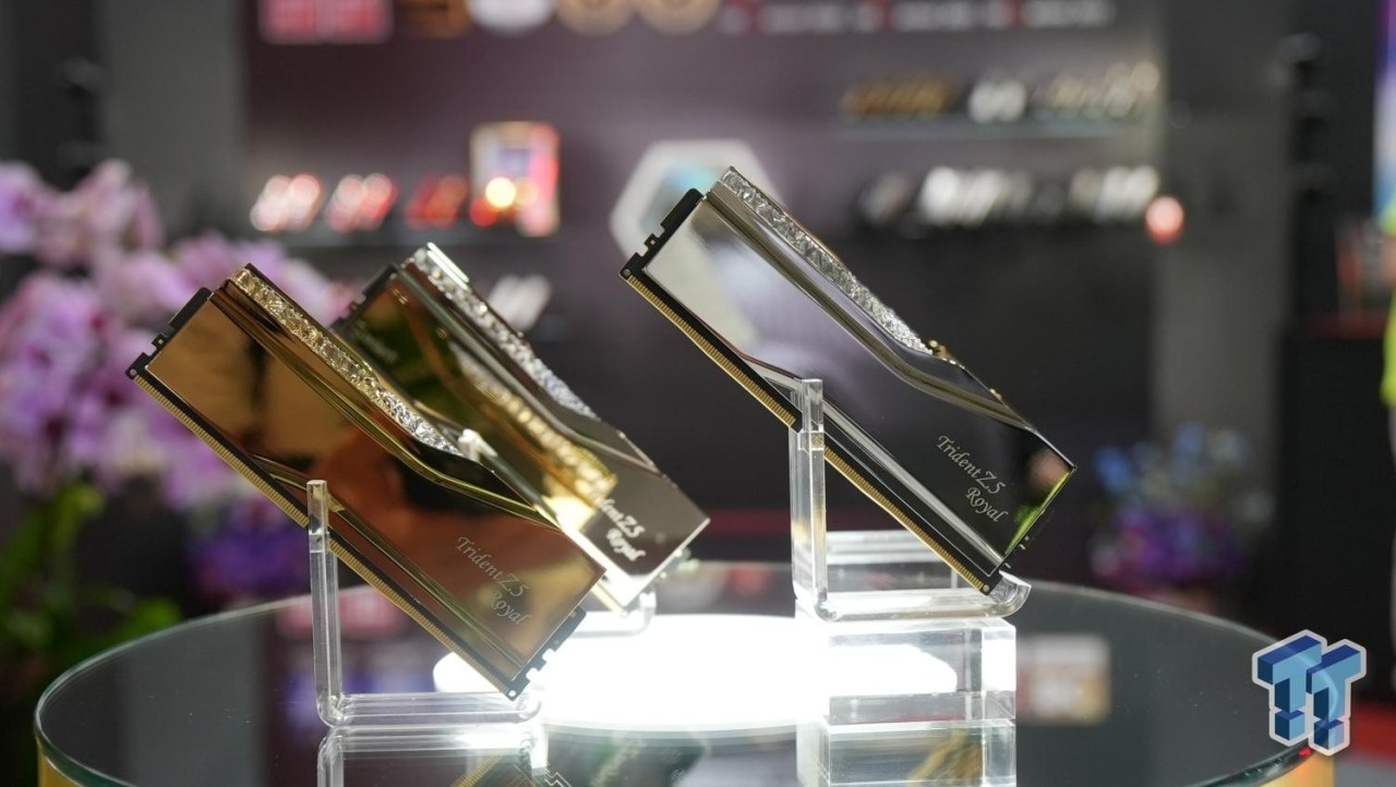 G.Skill showcase its eye-watering DDR5 RAM at Computex 2023