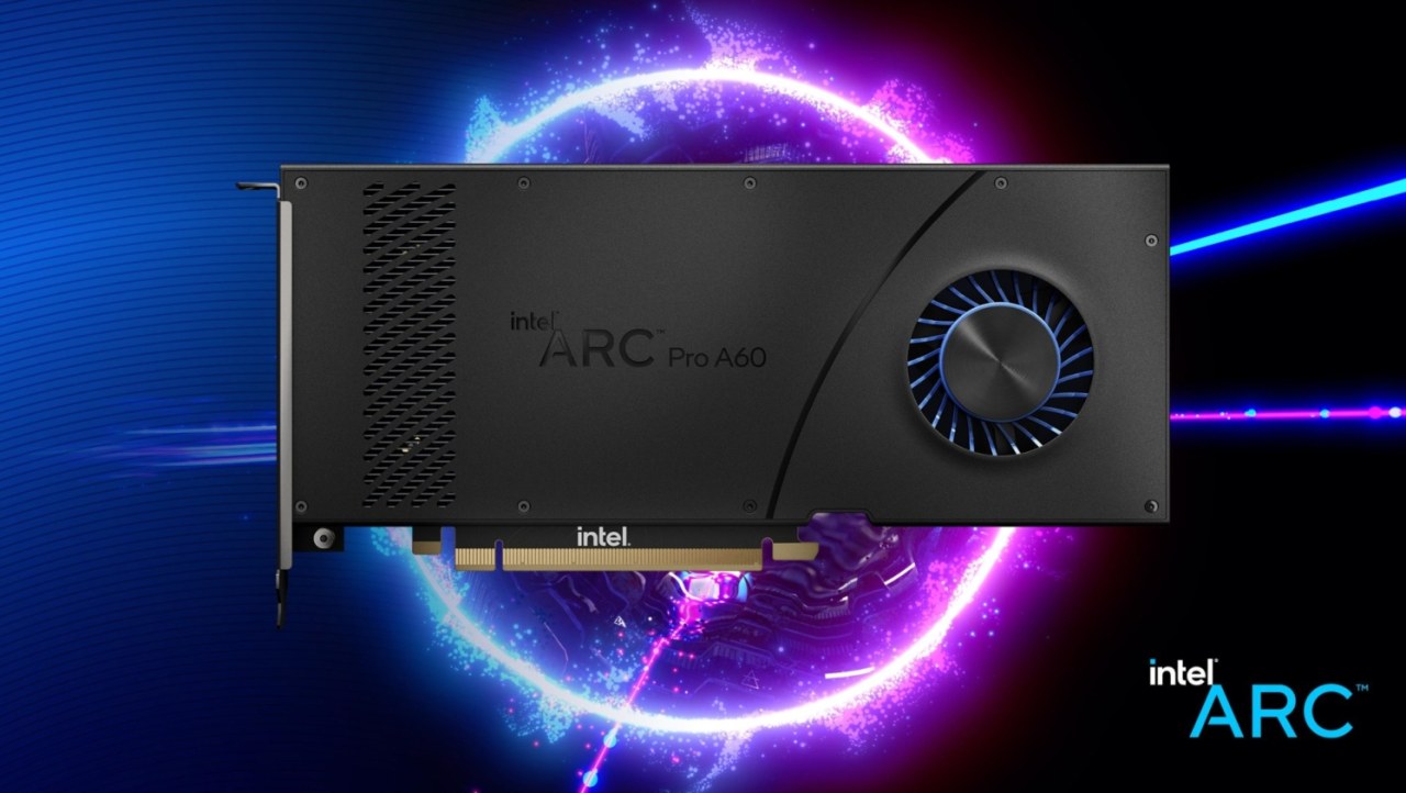 Intel Announces Intel Arc Pro A60 and Pro A60M GPUs for the workstation market