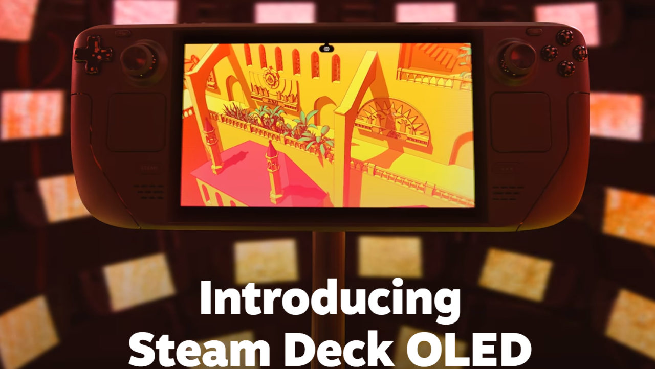 Steam Deck OLED model announced, features 6nm SoC shrink, 90Hz HDR panel