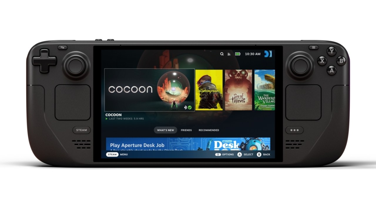 Valve says it has sold 'multiple millions' of its PC handheld Steam Deck