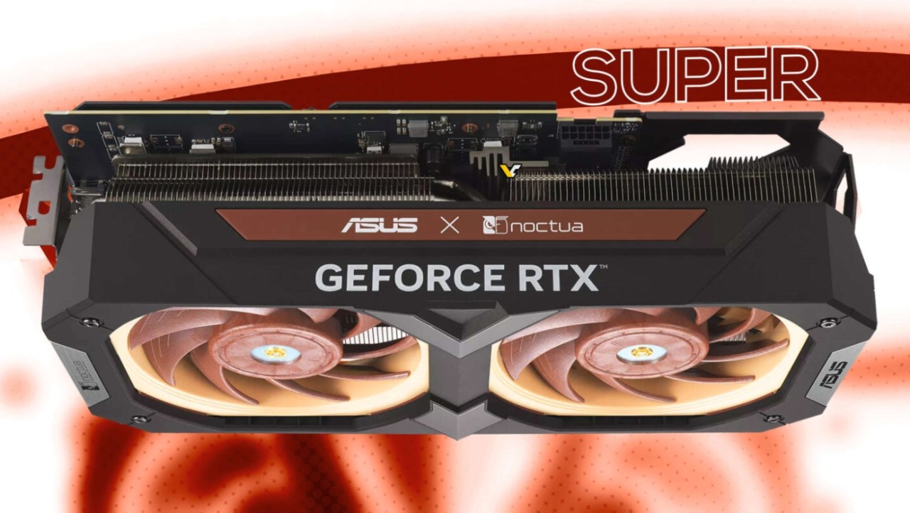ASUS announces quad-slot GeForce RTX 4080 SUPER with a massive Noctua cooler