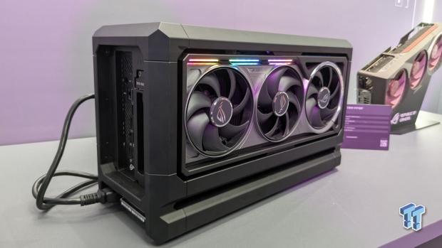 ASUS unveils ROG XG Station 3: external GPU enclosure, hidden power connectors, Thunderbolt 5