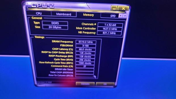 DDR5 memory OC record broken again: this time over 13,000 MT/s on GIGABYTE Z890 AORUS Tachyon