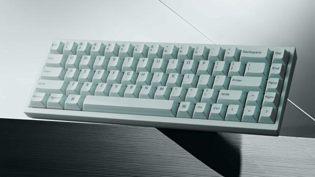 Keychron has created the world's first fully ceramic keyboard