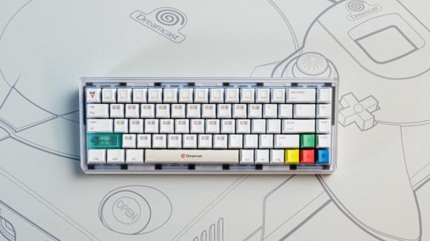 Higround and Sega have created a custom Dreamcast-inspired gaming keyboard