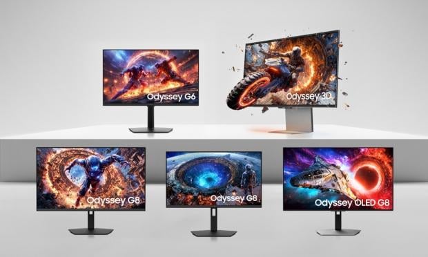 Samsung unveils new 6K glasses-free 3D gaming monitor, world's first 1040Hz display, and more