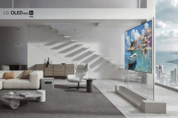 LG unveils the world's thinnest True Wireless OLED TV at CES 2026