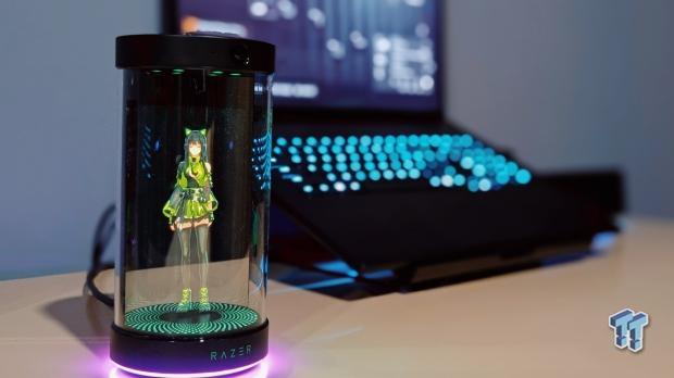 Razer has created an animated holographics AI companion that sits on your desk