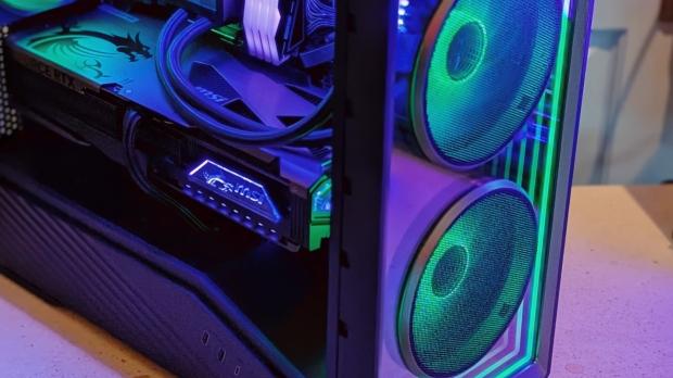 LIAN LI's new affordable compact case has an infinity mirror front panel