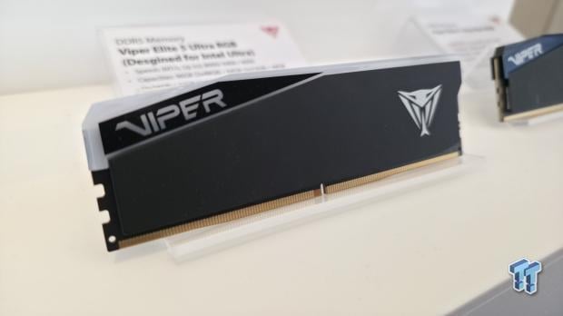 Patriot's new Viper Elite 5 Ultra DDR5 RAM: tuned for Intel Core Ultra CPUs, up to 8000 MT/s
