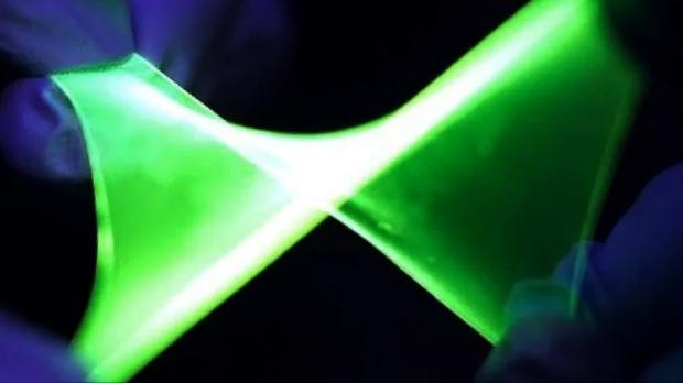 Stretchable OLED displays can double in size without losing brightness