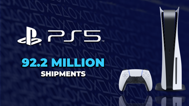 PS5 hits 92.2 million sales with 8 million PS5s sold over holidays, yet still lags behind PS4