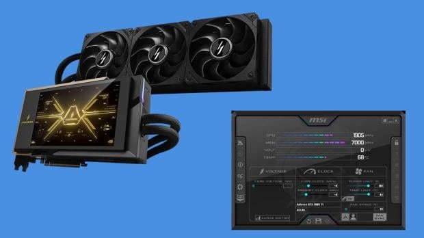 MSI Afterburner updated with new GPU protection features and RTX 5090 Lightning support