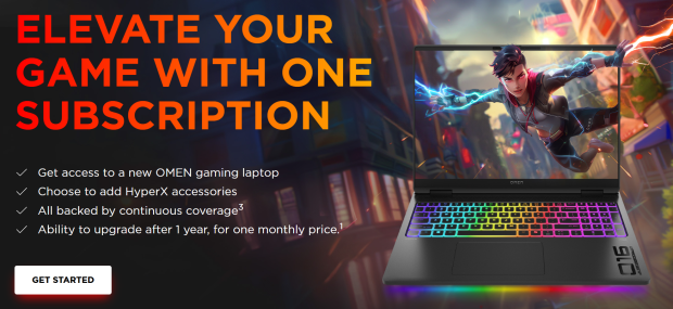 HP intros new OMEN gaming laptop subscription: RTX 5080 tier costs $130 per month