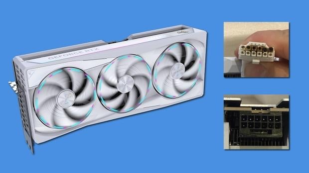 Undervolted and power-limited GeForce RTX 5090 melts 12V-2x6 cable and connector