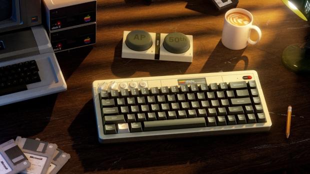 8BitDo announces limited edition Apple II 50th anniversary Retro 68 keyboard