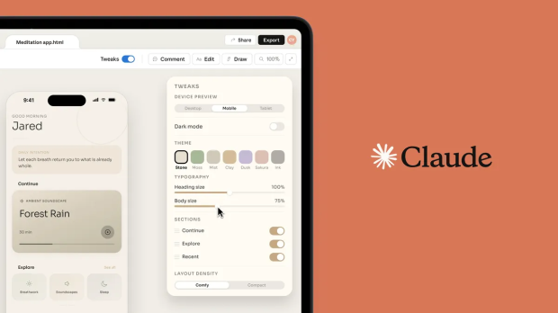 Anthropic launches Claude Design, and it's trying to work with Canva, not compete with it