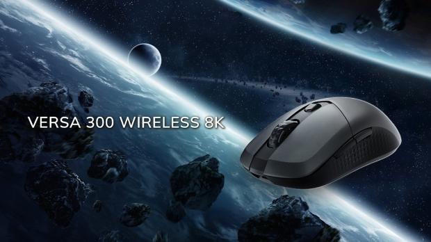 MSI announces its new pro-grade lightweight wireless gaming mouse, the VERSA 300 WIRELESS 8K