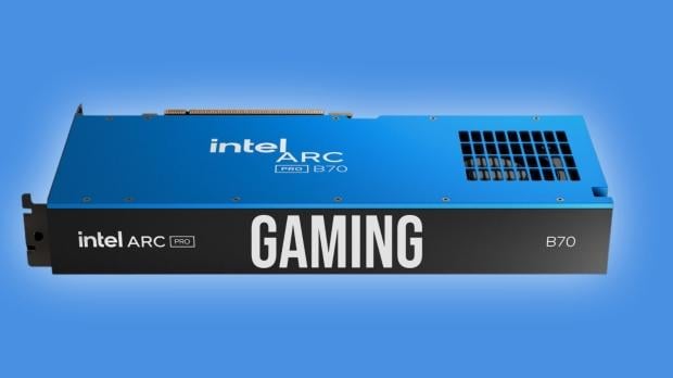 Intel's Arc Pro B70 'Big Battlemage' GPU falls behind RTX 5060 Ti in gaming performance