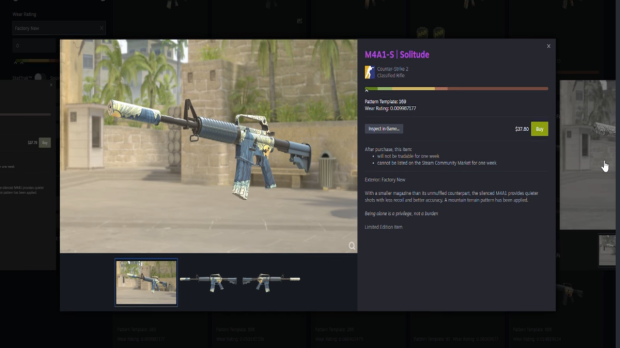 Valve overhauls the Steam Community Market with new item pages, dynamic filters, and 27 million new Counter-Strike images