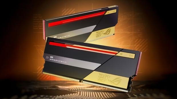 ASUS enters the memory business and launches its first 'ROG' DDR5 RAM modules