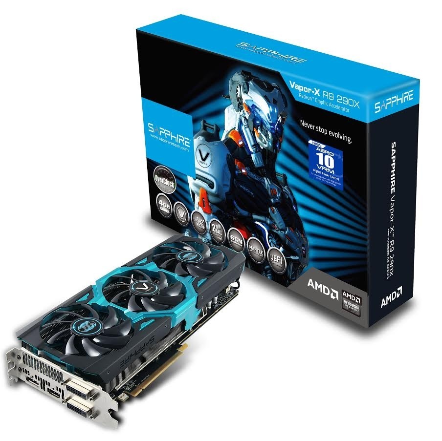Sapphire Intros The Radeon R9 290x Vapor X Oc Gpu Tweaktown