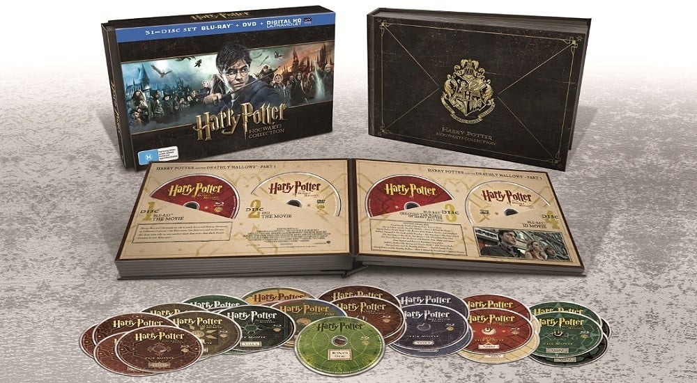 harry potter 3d blu ray box set harry potter 3d blu ray box set