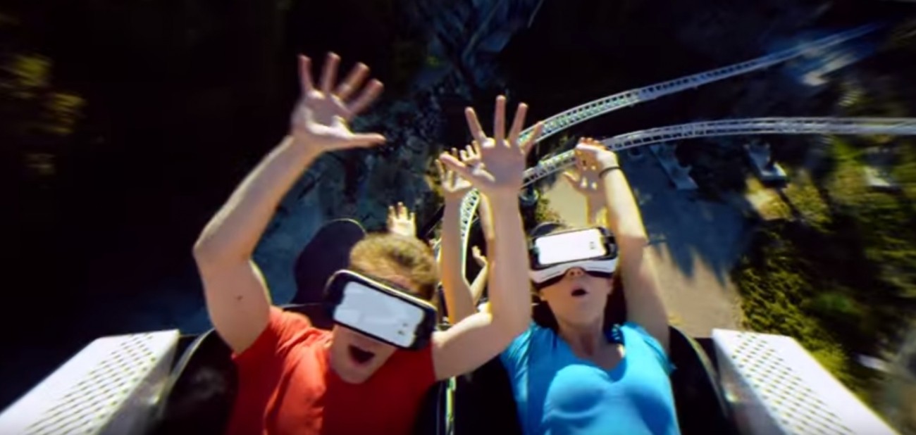 Next level VR wearing goggles while on an actual roller coaster TweakTown Next level VR wearing goggles while on an actual roller coaster TweakTown