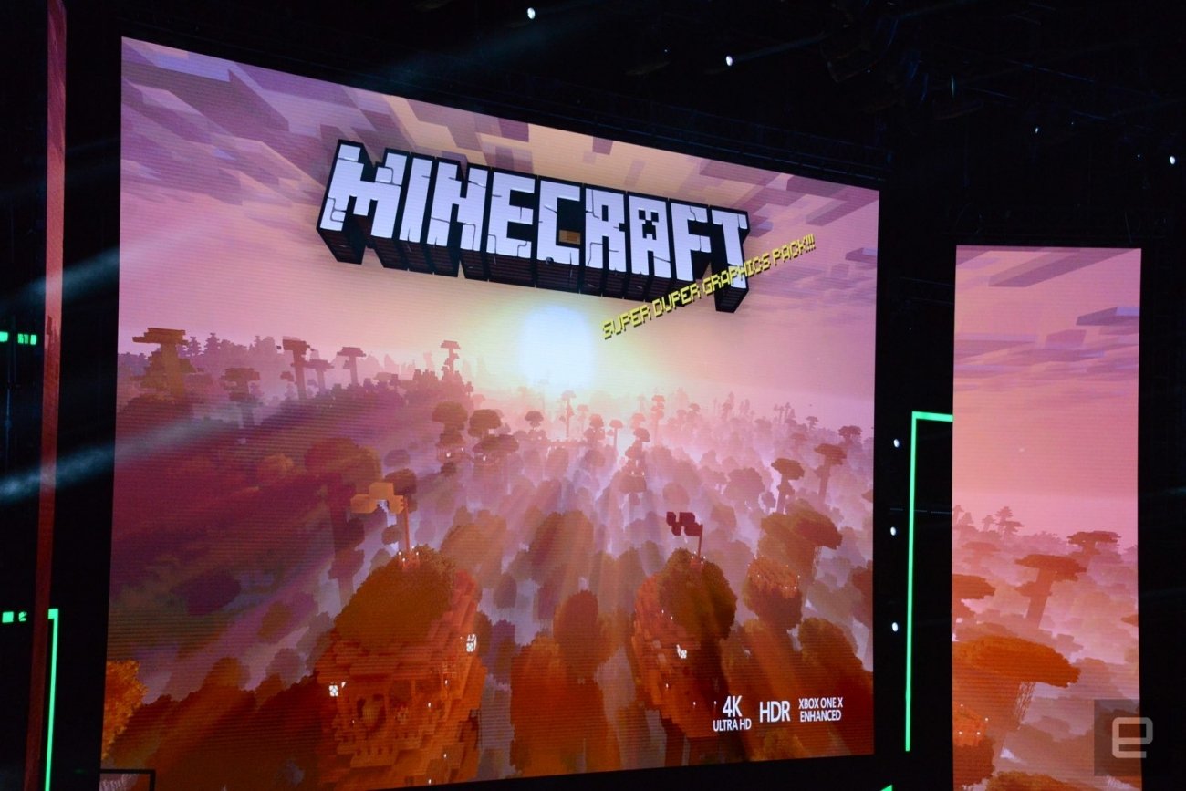 minecraft 4k xbox