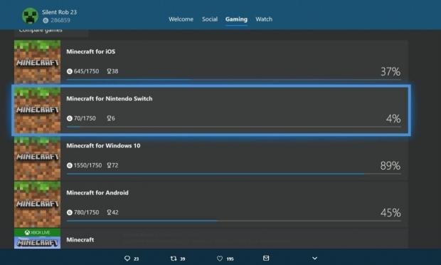 nintendo switch achievements