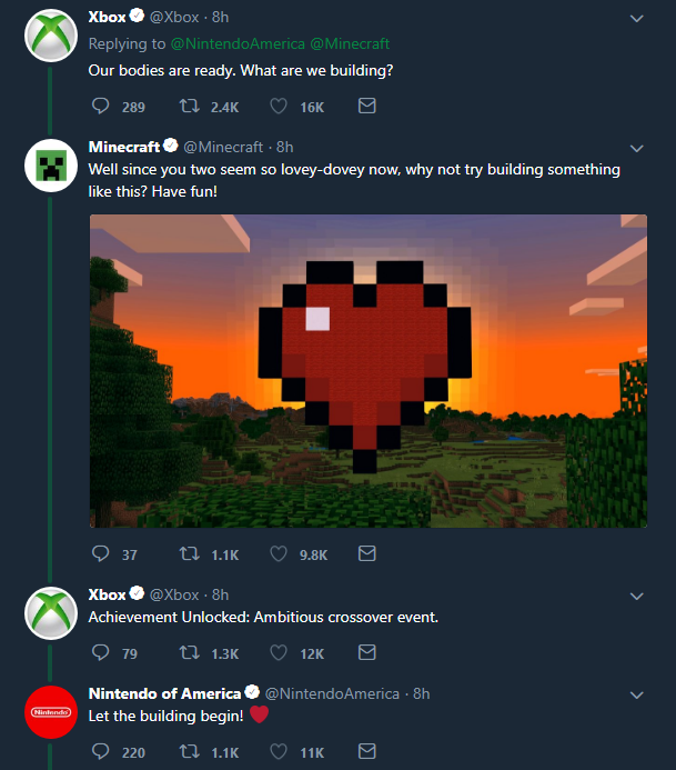 microsoft nintendo
