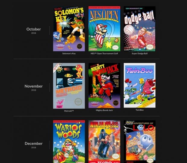new nes games switch