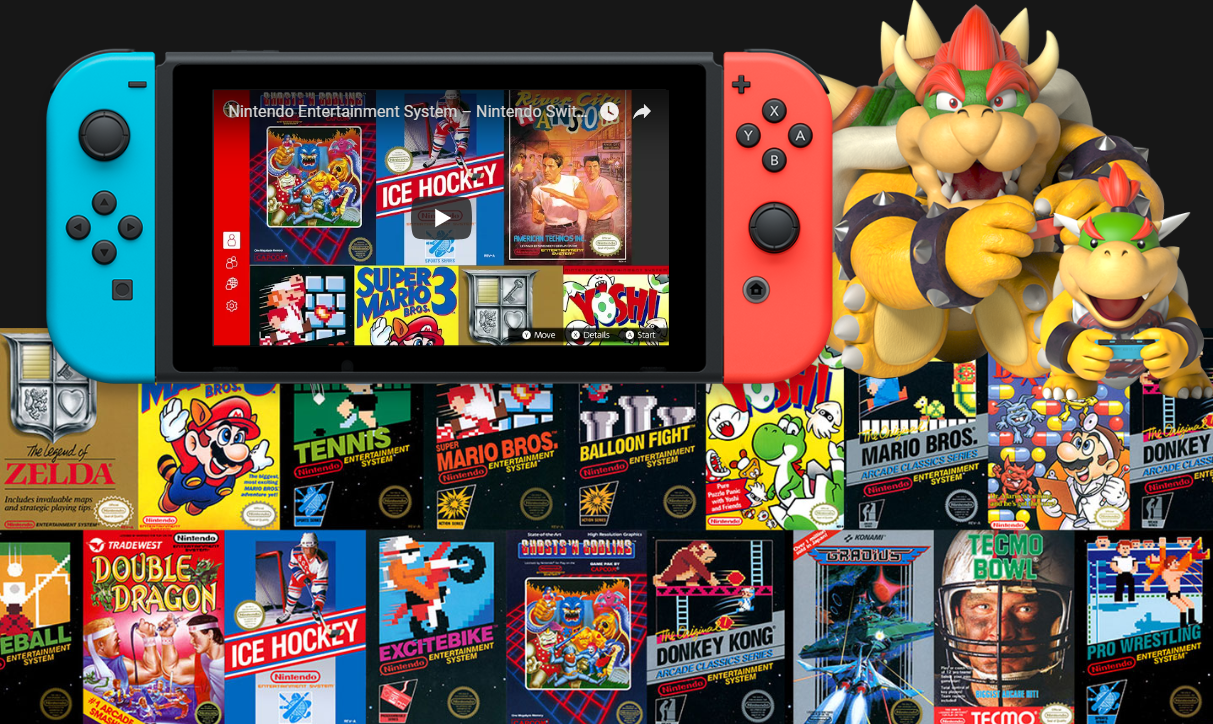 nintendo switch nes special games