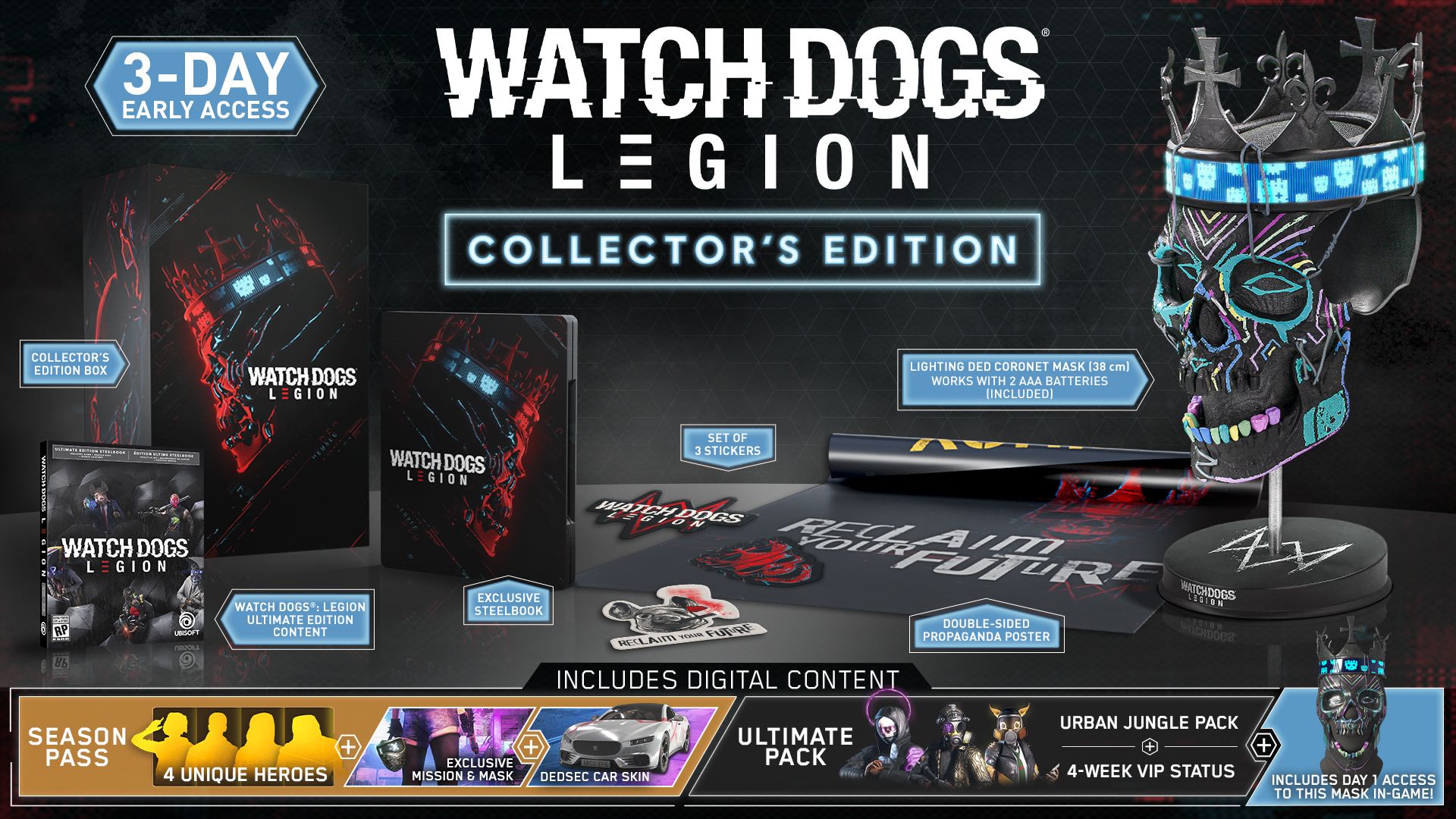 Watch Dogs Legion Collector S Edition Will Cost 190 Tweaktown