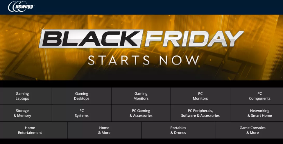 Newegg Black Friday deals start now - here's a list of what's on sale - What Black Friday Deals Start Now
