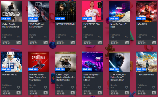 cheap games playstation store