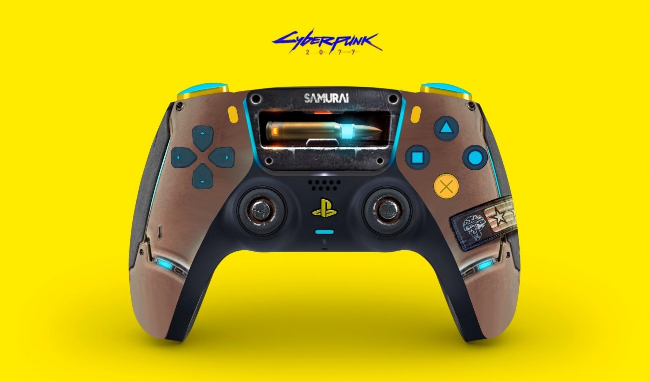 Check Out This Cyberpunk 2077 Themed Playstation 5 Controller