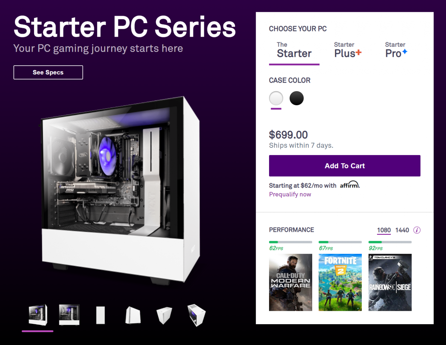 Nzxt Unveils Starter Pc Starts At 699 For Easy 1080p 60fps Gaming Tweaktown