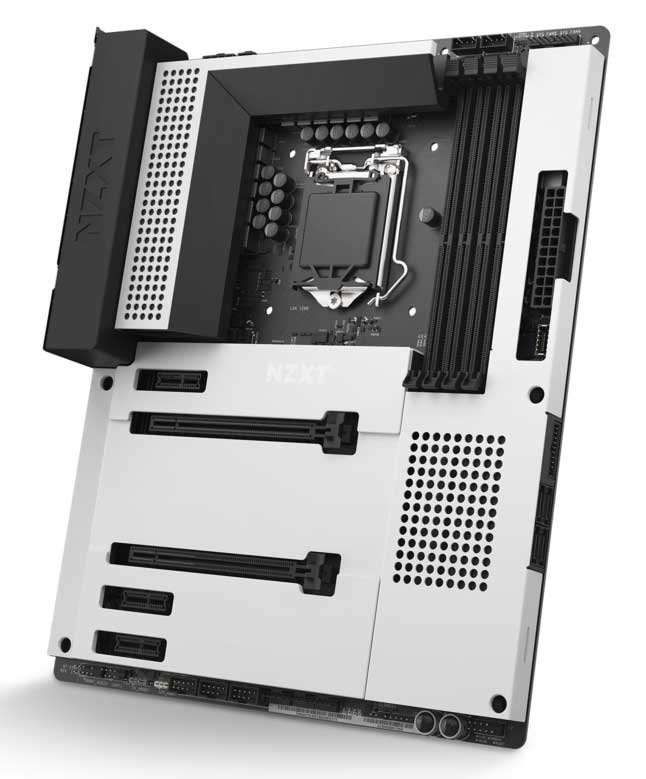 NZXT's new Z490 motherboard perfectly compliments its elegant cases