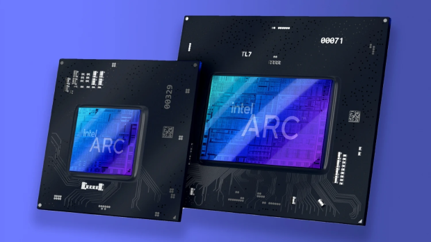 Intel Arc Alchemist GPU: up to 2250MHz boost, 175W on desktop Arc GPUs