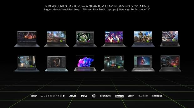 GeForce RTX 40 Series laptops